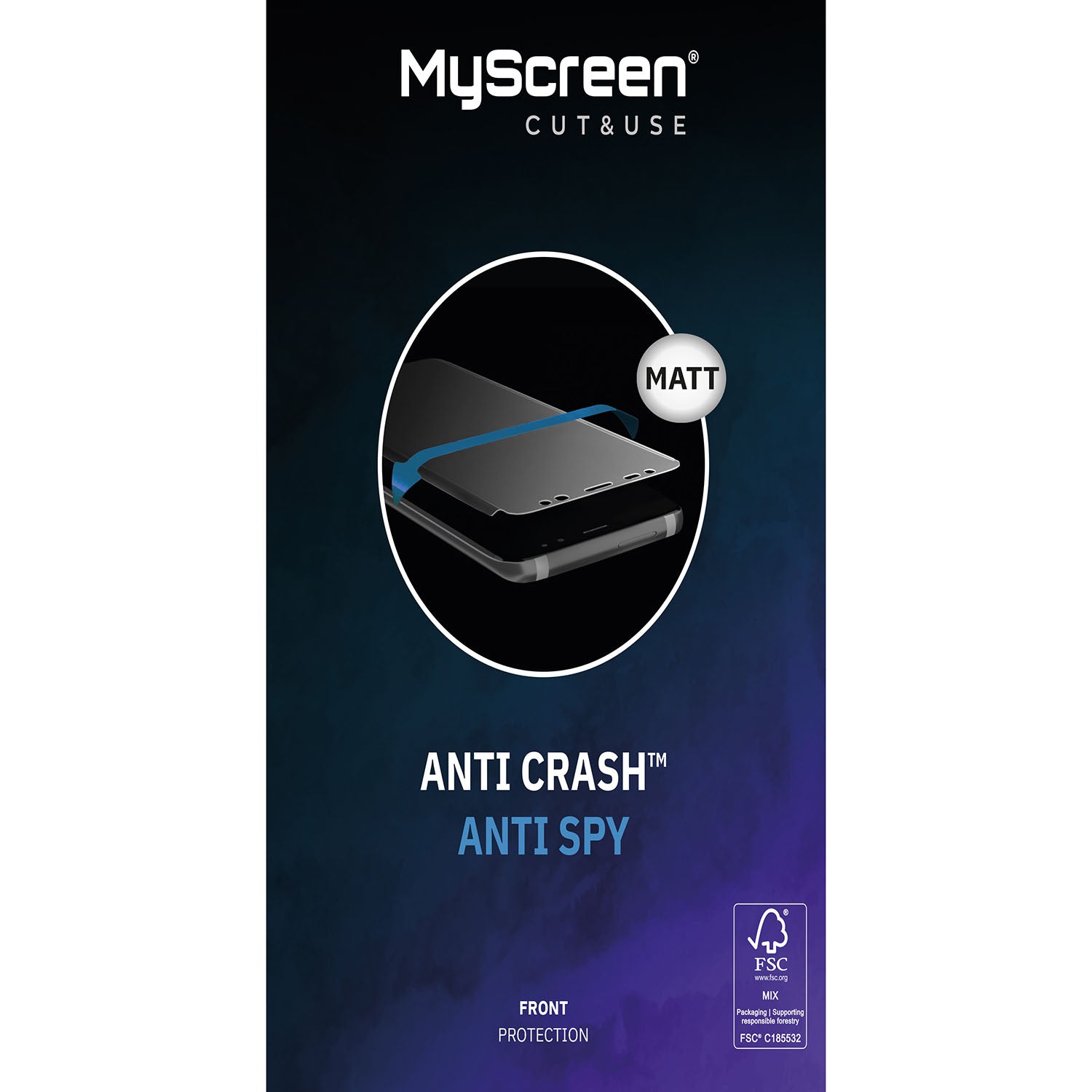 MYSCREEN NEW antiCRASCH Privacy Matt